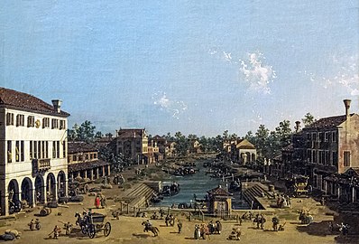   Vue de Mestre - Canaletto