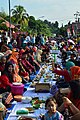 Bahasa Indonesia: Beseprah adalah makan bersama yang digelar pada hari Rabu dalam Festival Erau setiap tahunnya di kota Tenggarong, Kalimantan Timur.