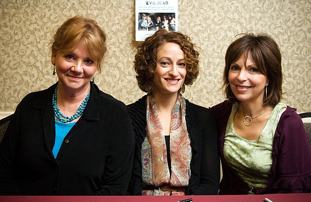 Betsy Baker, Ellen Sandweiss, and Theresa Tilly in 2009