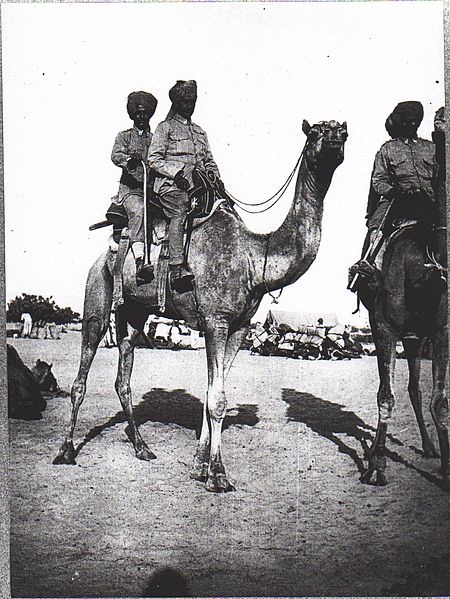 File:Bikaner Camel Corps, El Arish 1918 (IWM Q50888).jpeg