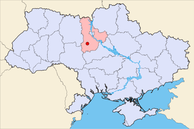Poziția localității Bila Țerkva