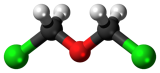 <span class="mw-page-title-main">Bis(chloromethyl) ether</span> Chemical compound