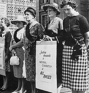 <span class="mw-page-title-main">Black Sash</span> South African white womens non-violent resistance organisation