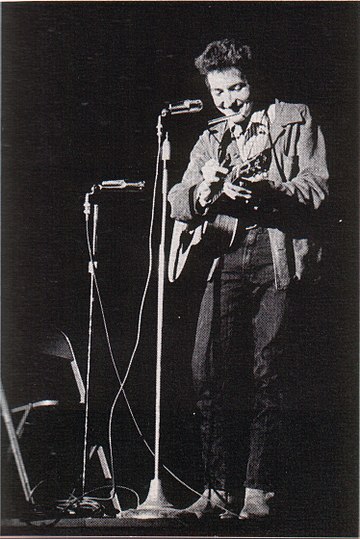 Bob Dylan in 1963.