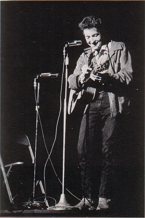 Image: Bob Dylan in November 1963