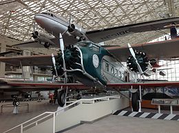 Boeing Model 80A-1 in Museum of Flight in Seattle