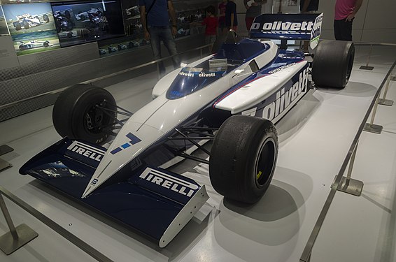 Brabham BT54 on display at the BMW-Museum in Munich (Germany), July 2017