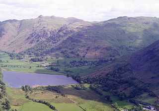 Brock Crags Fell in the Lake District, Cumbria, England
