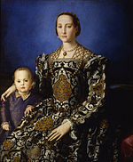 Bronzino - Eleonora di Toledo avec son fils Giovanni - Google Art Project.jpg