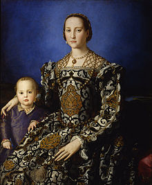 Portrait d’Eléonore de Tolède et son fils Giovanni de Medicis