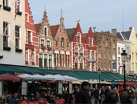 The Great Market square with restaurants