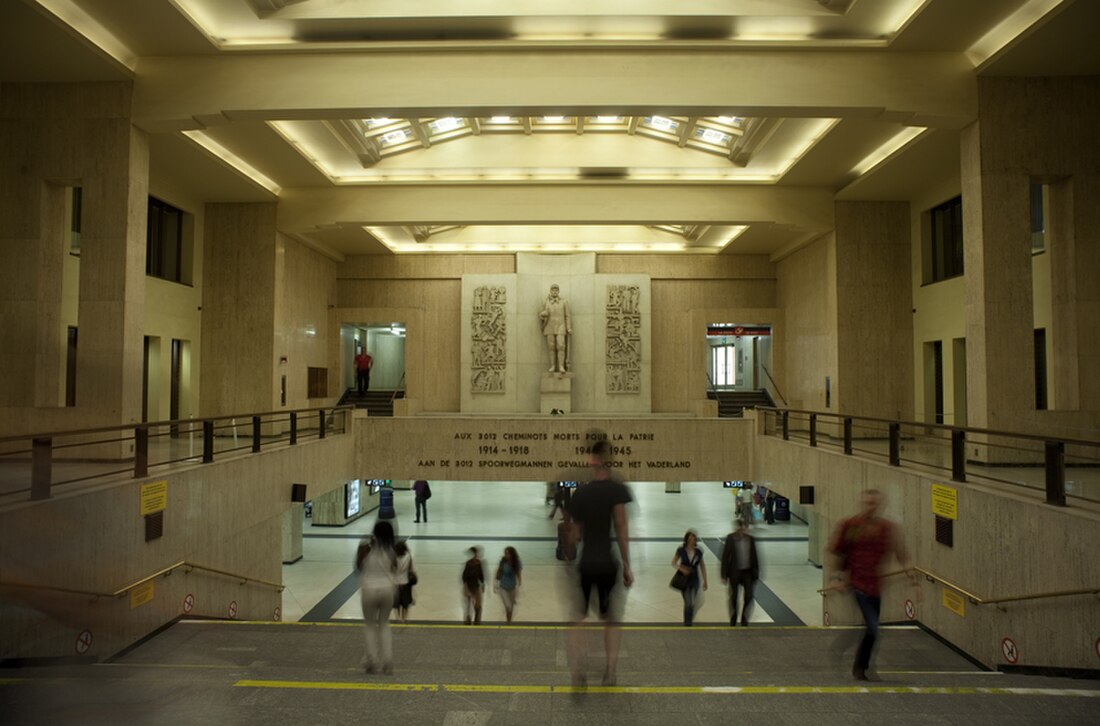 Estación Central de Bruselas