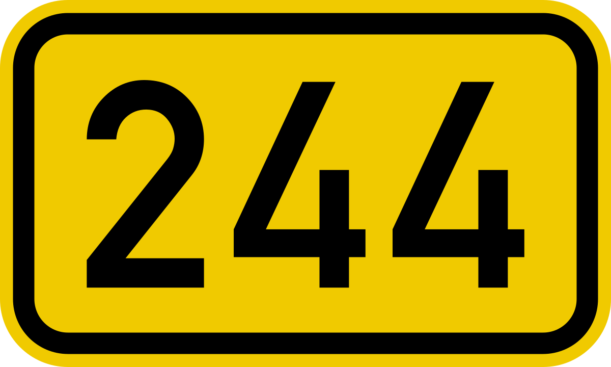 ファイル:Bundesstraße 244 number.svg - Wikipedia