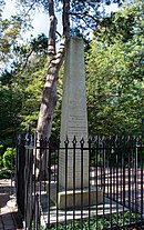 Tombe du juge Bushrod Washington à Mount Vernon Burial Ground à Mount Vernon, Virginie