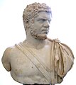 Busto dell'imperatore romano Caracalla. Pergamonmuseum,