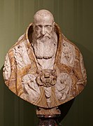 distinto da: Busto di papa Paolo III con piviale istoriato 
