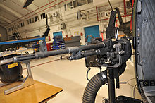 Closeup of starboard side C6 GPMG