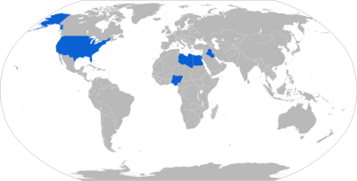 Map with military BAE Caiman operators in blue Caiman operators.png