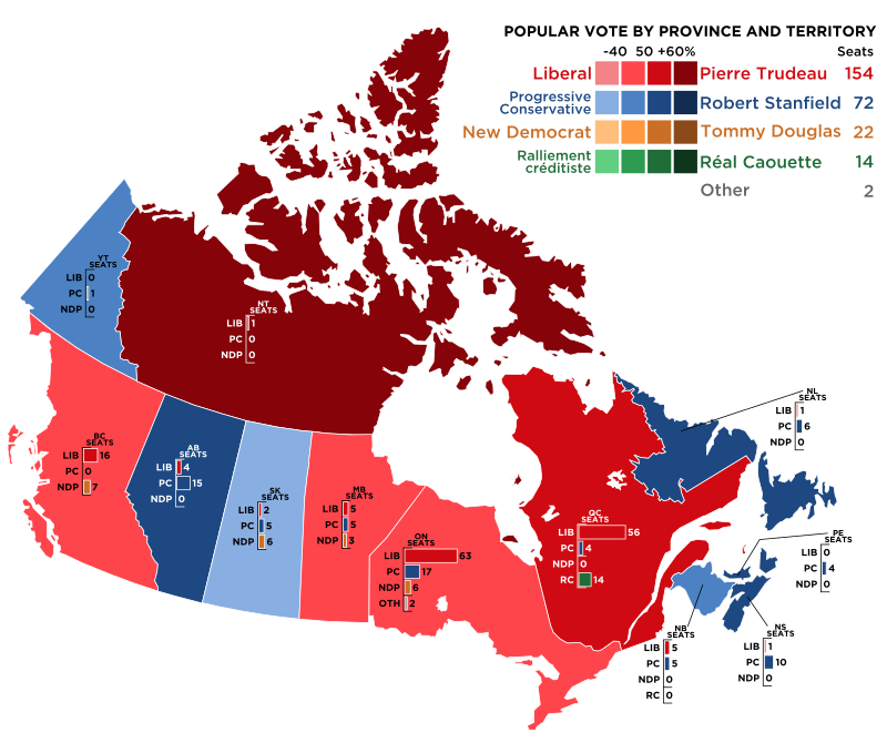 Canada 1968 Federal Election.svg