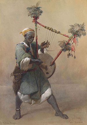 Carl Haag A Nubian harper.jpg