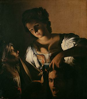 Judith with the head of Holofernes