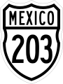 File:Carretera federal 203.svg