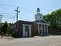 Central Baptist Church, located at 67 Washington Street, Quincy, Massachusetts. East and north (front) sides shown.