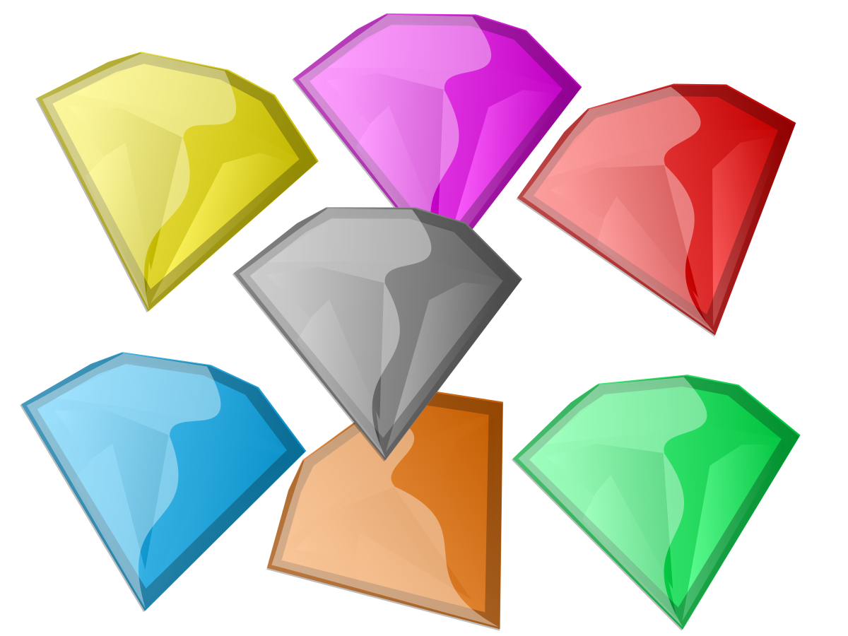 File Chaos Emeralds Svg Wikimedia Commons