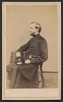 Chaplain Arthur B. Fuller of 16th Massachusetts Infantry Regiment. He was killed at Fredericksburg, Virginia, on December 11, 1862. From the Liljenquist Family Collection of Civil War Photographs, Prints and Photographs Division, Library of Congress Chaplain Arthur B. Fuller of 16th Massachusetts Infantry Regiment in uniform) - Silsbee, Case & Co., photographic artists, 299-1-2 Washington Street, Boston. Case & Getchell from Dec. 3d, LCCN2016646134.jpg