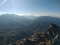 Chauli Ki Jali, Mukteshwar'dan görünüm