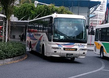 4.千葉駅東口を出発するカピーナ号