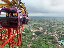 Aerial View from the Hanumandhara ropeway