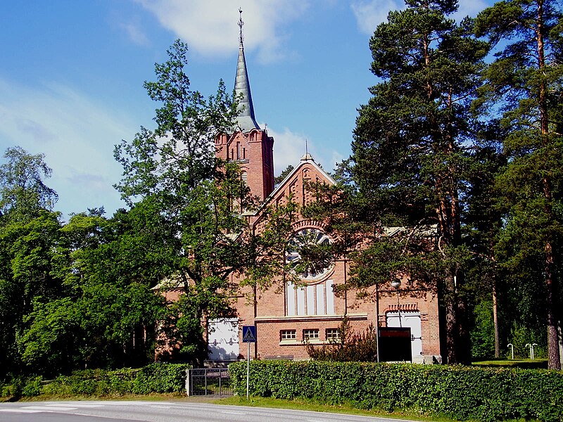 Няйф:Church in Kylmäkoski.JPG