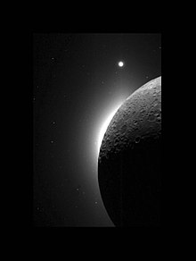 Clementine mission star tracker image of Moon and Venus Clementine Observes the Moon, Solar Corona, and Venus.jpg