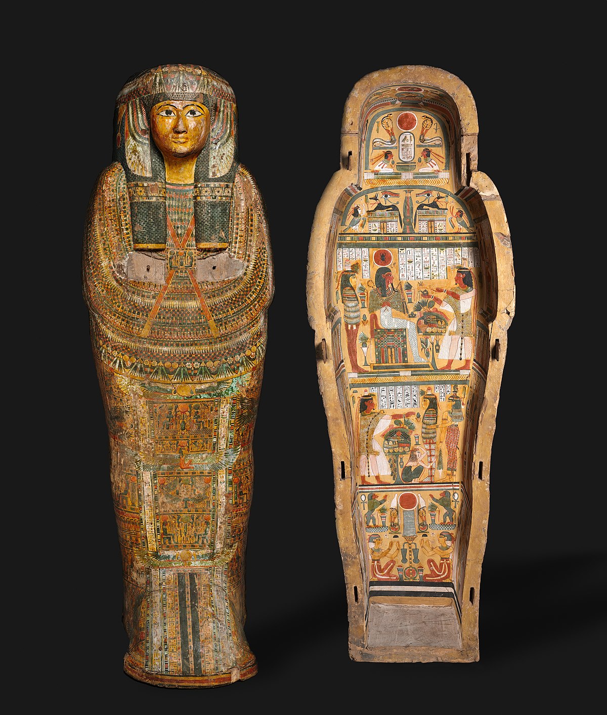 саркофаг древнего египта