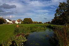 Pond and village green