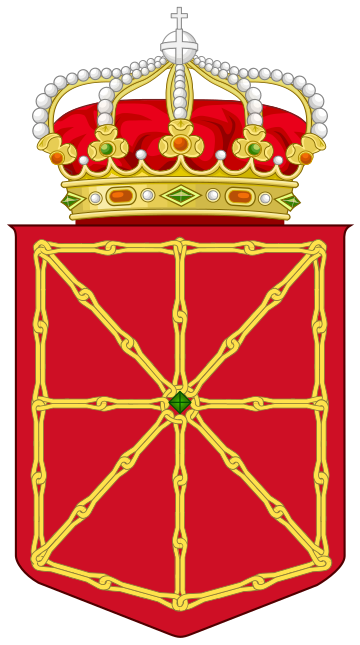 File:Coat of Arms of Navarre (1910).svg