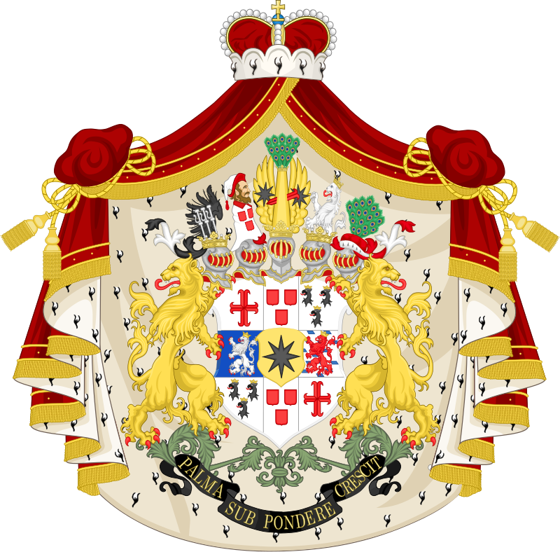 Shield of The (Princely) House of Waldeck and Pyrmont