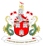 Coat of arms of Newcastle upon Tyne Dewan Kota.png