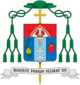 Coat of arms as Auxiliary Bishop of Davao