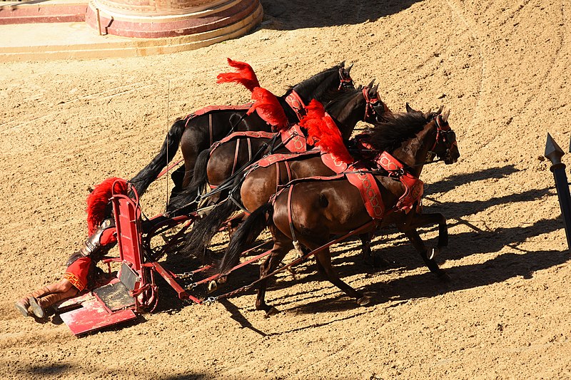 File:Colosseum - Roman Arena 57 - Red Chariot Broken.jpg