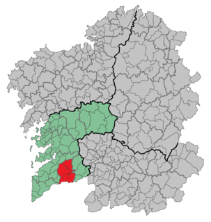 O Condado Comarca in Galicia, Spain