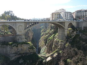 Pont d'El-Kantara en 2011.