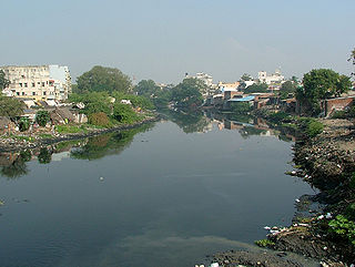 Cooum River river in India