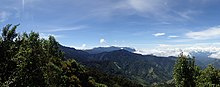 View of Cordillera de Talamanca range at Estacion Biologica Cuerici. Cord talamancas.jpg