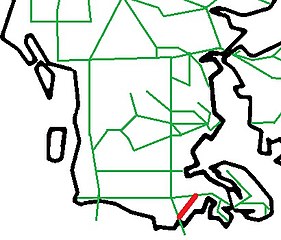 Padborg-Tørsbøl-banen in Red