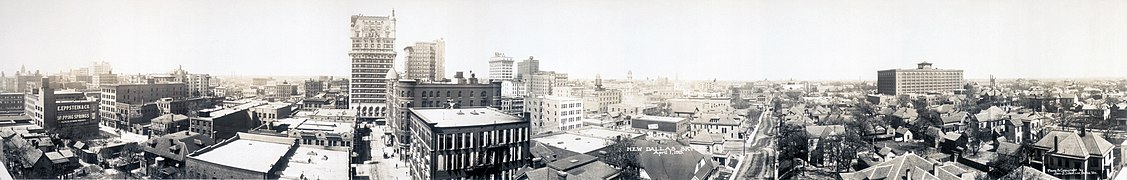 Dallas skyline 1912c