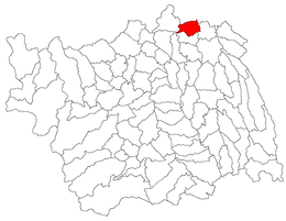 Dămienești – Mappa