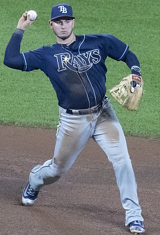 <span class="mw-page-title-main">Daniel Robertson (infielder)</span> American baseball player (born 1994)