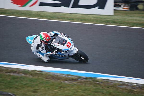 Danilo Petrucci at the 2012 Australian Grand Prix.